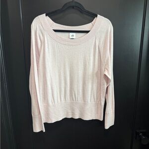CAbi Light Pink Sweater